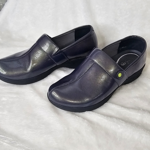 Work Wonders By Dansko Camellia Clogs Nursing Work Comfort Shoes Size 41‎ Purple - Picture 3 of 13